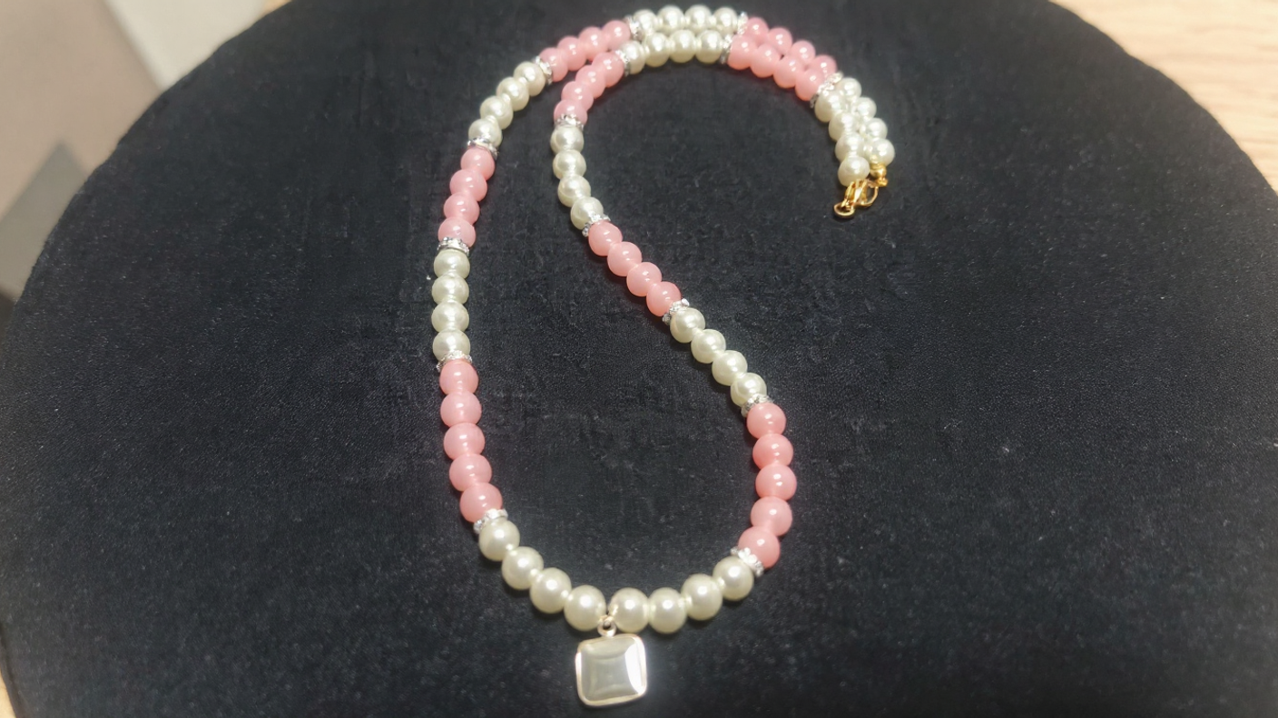 عقد من المرمر واللولى - Image 2